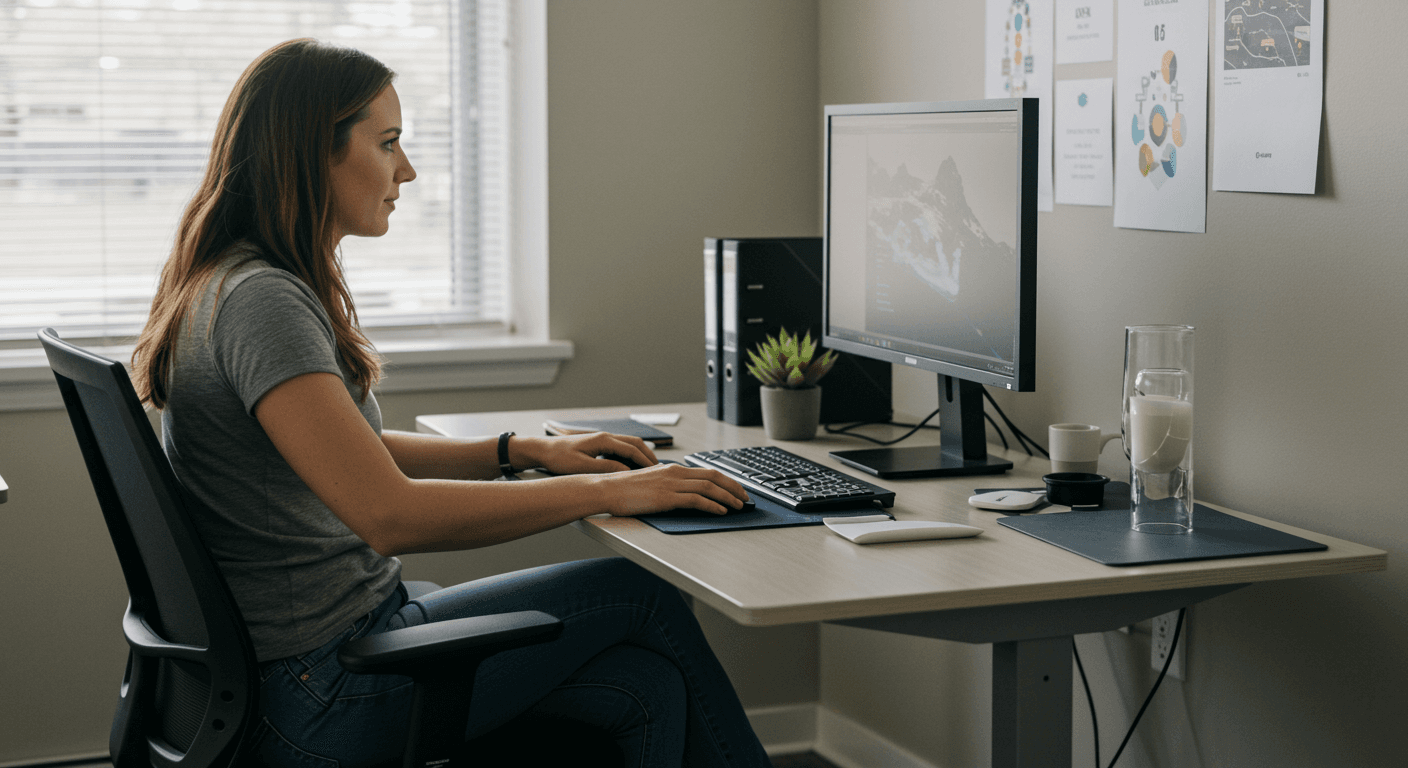 Adjustable Standing Desk Benefits: Health, Comfort & Productivity