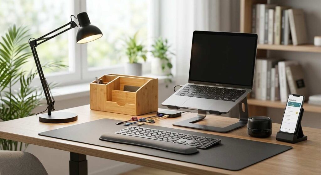 A Desk setup 